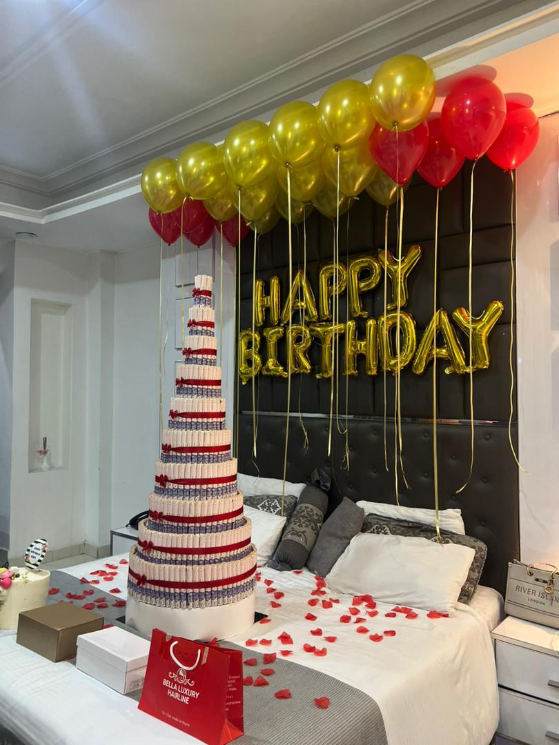 Gold & Crimson Birthday Suite